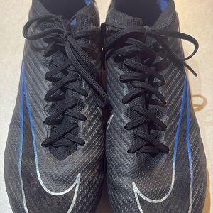 Black and Blue Athletic Shoes